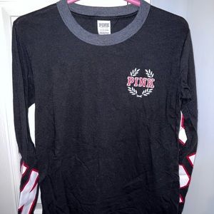 VS PINK LONG SLEEVE TEE